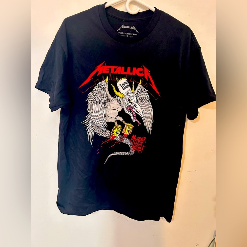 Metallica Liquid Death Tee